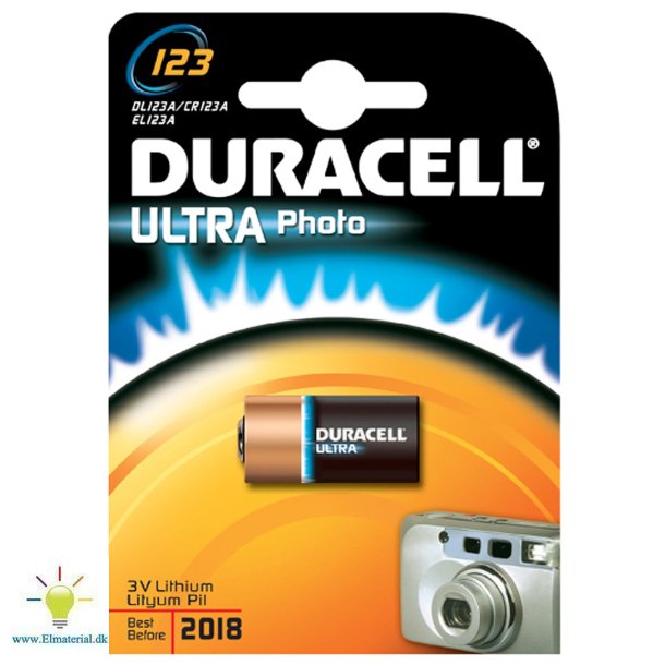 Batteri Photo Ultra 123A