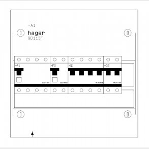 Boligtavle 1R 2Lys 1Kraft
