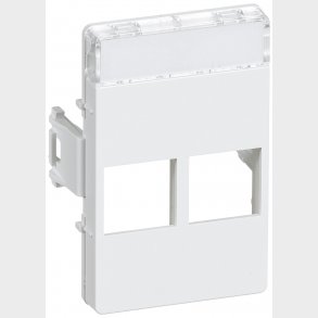 Clic Data Outlet 2Xrj45 Vit