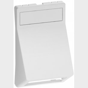 Fuga Afd 2Xrj45 Oblique White