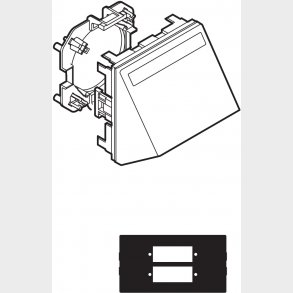 Clicline Fiberuttag 2Xsc Hv