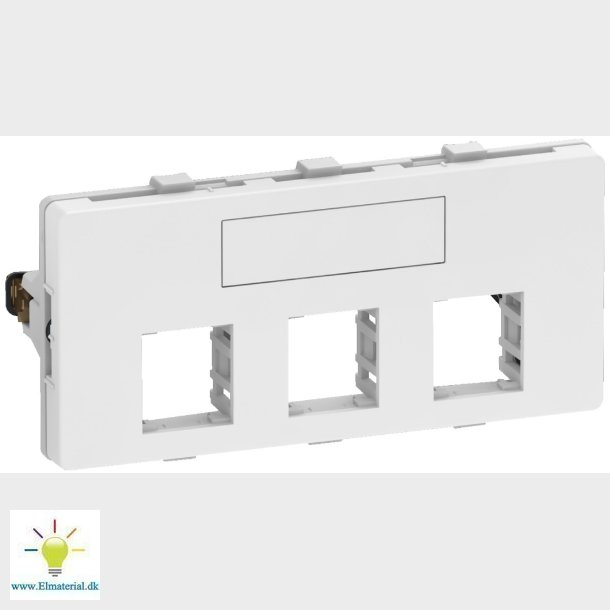 Fuga Dataudtag 3Xrj45 2M Hvid