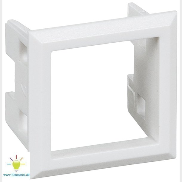 Montageramme Rj45 Hvid
