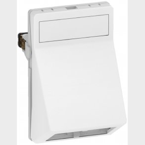 Fuga Datauttag 2Xrj45 Oblique Hv