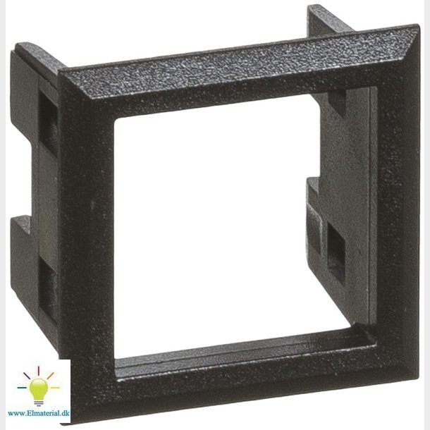 Montageramme Rj45 Sort