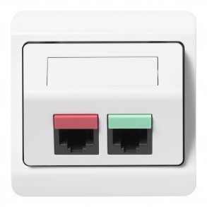 Opus66 Datauttag Sk 2Xrj45 Lg