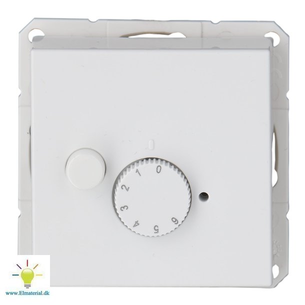 Gulvvarme Termostat Semi Hvid