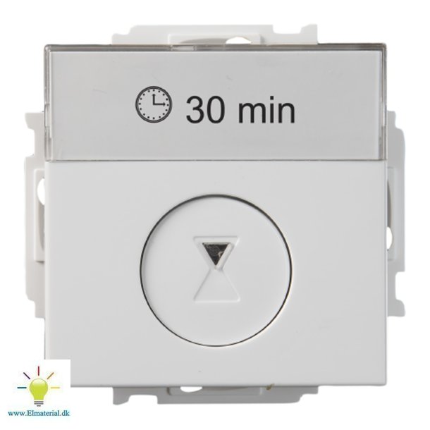 Timer Semi 16A 5-480 Min. Hvid