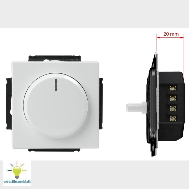 Lysdmp Dreje Led 100W Semi Hv