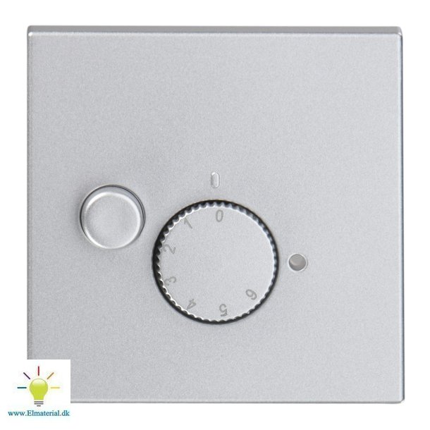 Afdkn. F/Gulvv.Termostat Alu