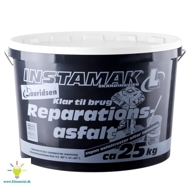 Rep Asfalt 0-3Mm Hvid 25Kg