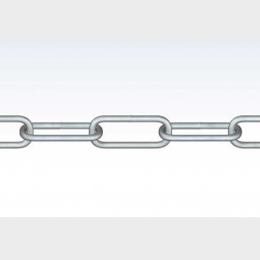 Galvaniserad kedja 8Mm - Mtr