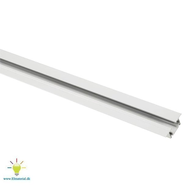 Skinne 1F Indbyg 2M Hvid