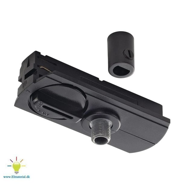 Pendeladapter 1F Sort