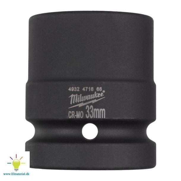 Slagtop 1" Kort Shw 33Mm