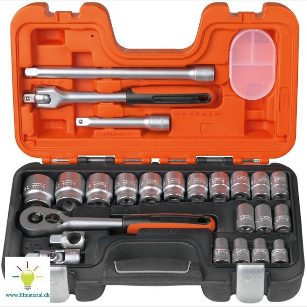 Topnglest 24 Dele 1/2" 10-32