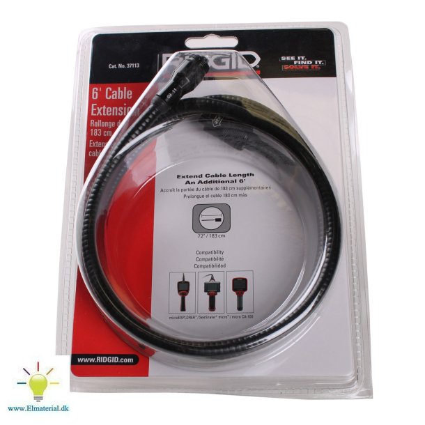 Forlnger 180Cm Ridgid Inspekt