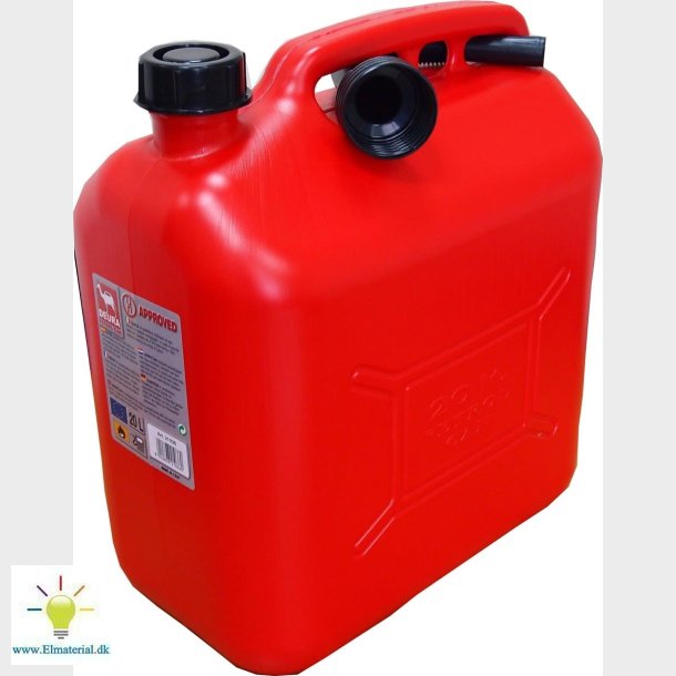 Benzindunk 20 Ltr. Plast Rd