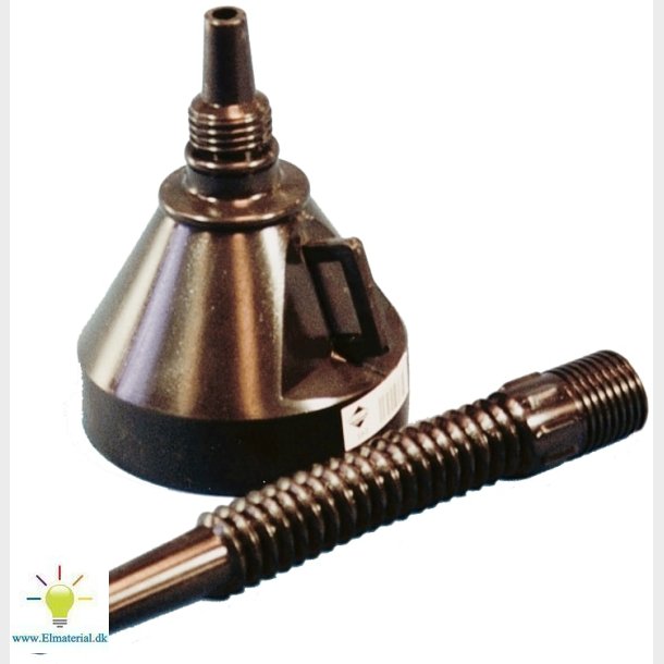 Plast Tragt Flextud Dia.14Cm