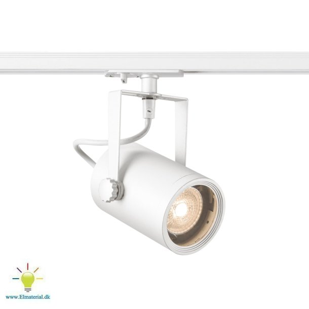 Euro Spot Track 1F Gu10 Hvid