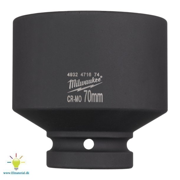 Slagtop 1" Kort Shw 70Mm