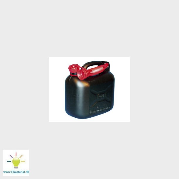 Benzindunk 20 Ltr. Plast Sort