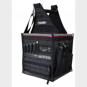 Tecos verktygsväska öppen
