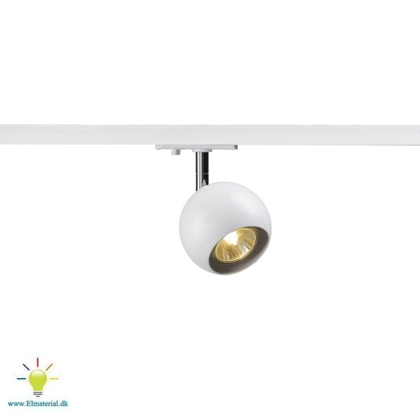 Light Eye 90 1F Gu10 Hvid/Krom