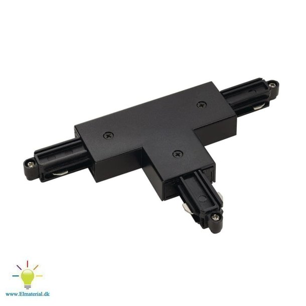 T-Stykke 1F Hjre Pb Sort