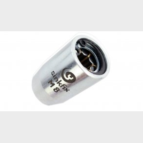 Gängad skruv Topp M8 1/2