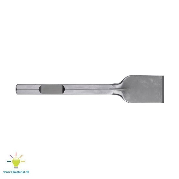 Bredmejsel 28Mm Hex 400X80Mm