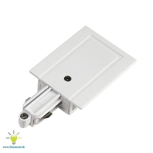 Tilslutning 1F Venst Indb Hvid