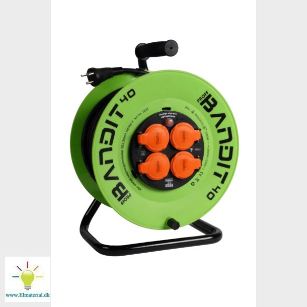 Bandit Kabeltromle 40M 230V