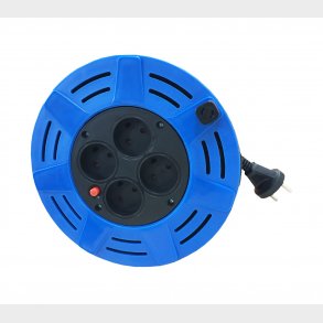 Tv kabelupprullare i kassett