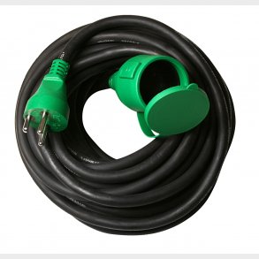 Kabelset med kontakt 3G1.5Mm2 25M