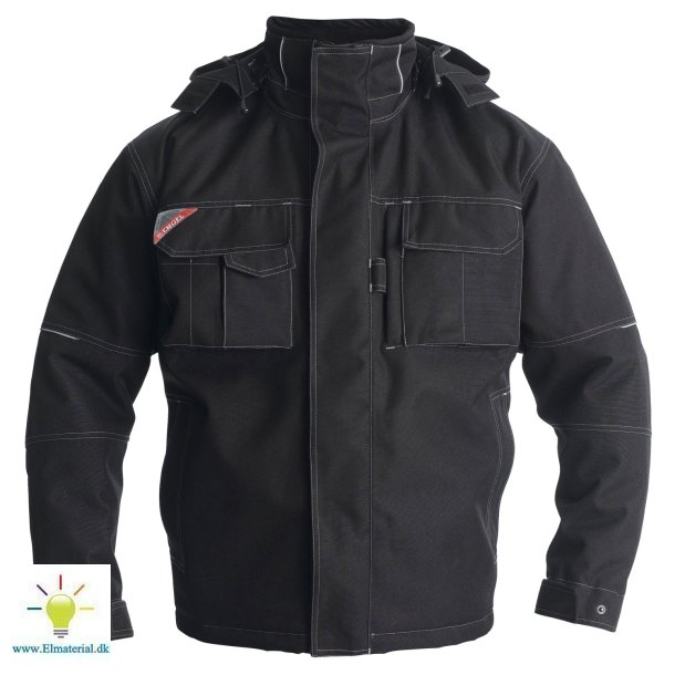 Pilotjacka Combat Black Stl M