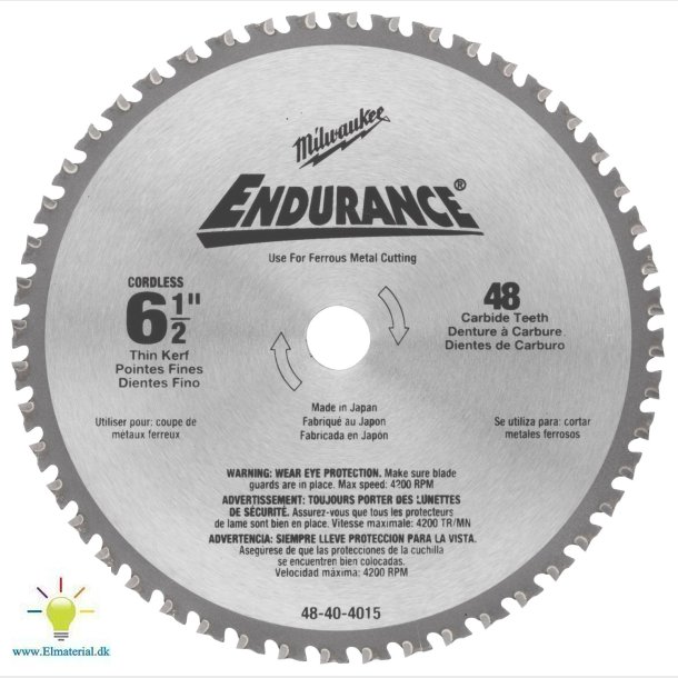 Rundsavkl 48Td165/15,87 Metal