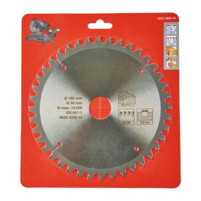 Runt sgblad 40Td 190 / 30Mm