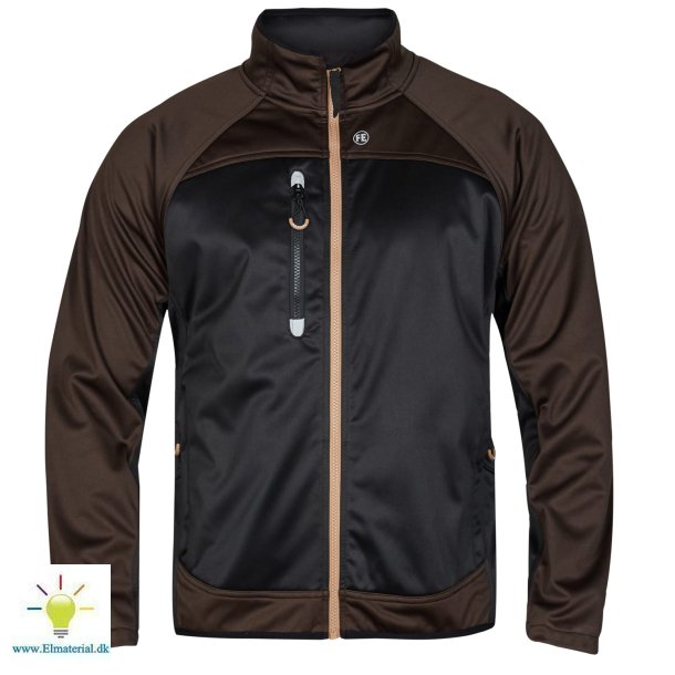 Softshelljakke 1360, Mokka 2Xl