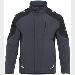 Softshelljacka gr/svart, L