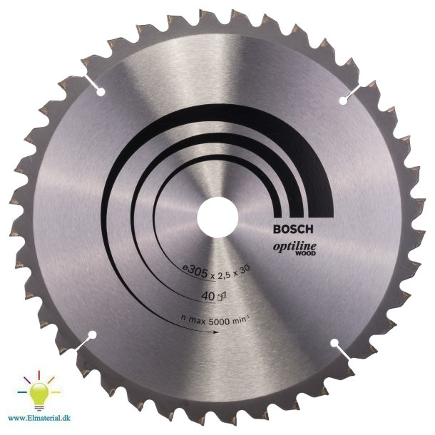 Rundsavklinge 40Td 305/30 Tr