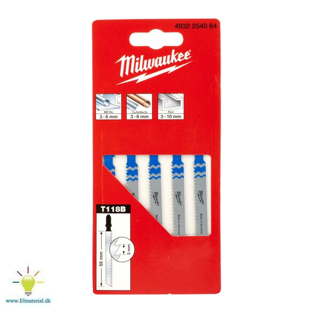 Stiksavklinge T118B 55/2Mm
