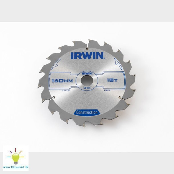 Rundsavklinge 18Td 160/20(16)
