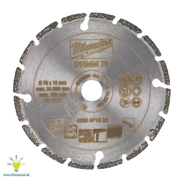 Klinge Diamant Multi 76/10Mm