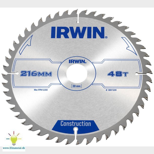 Rundsavklinge 48Td 216/30 2.5