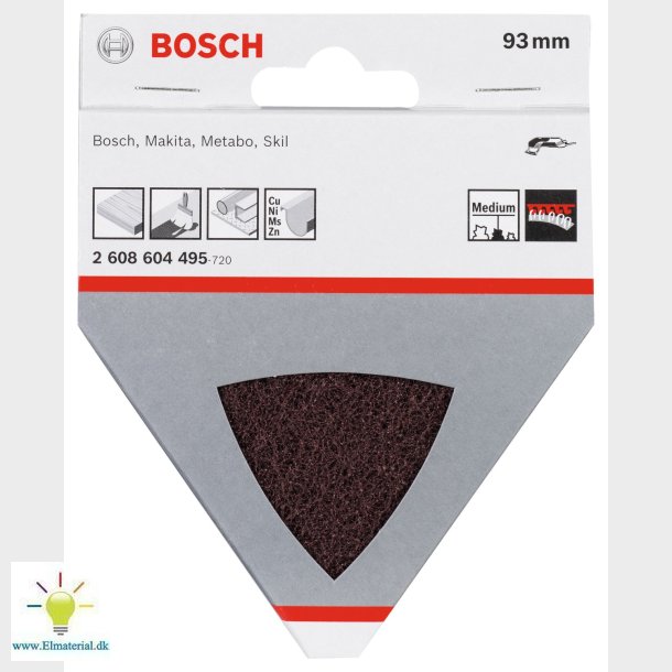 Slibefilt 93Mm K280 Fin Delta