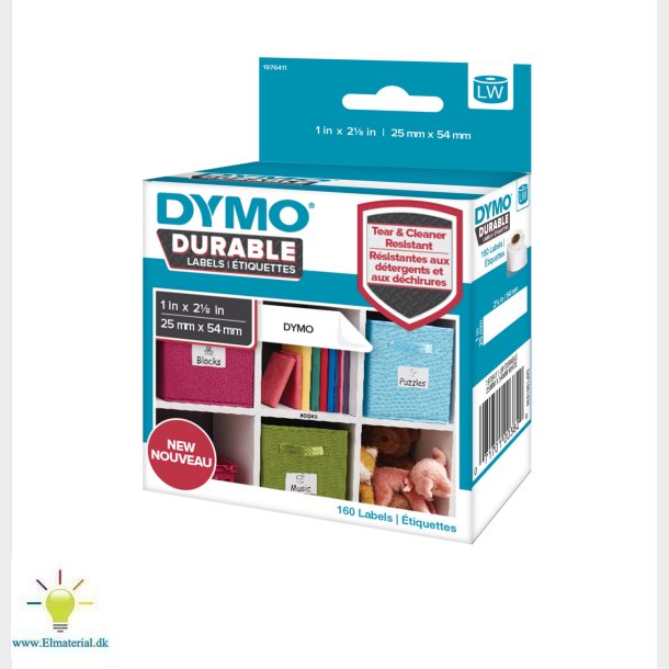 Dymo Lw Label Durable 25X54Mm