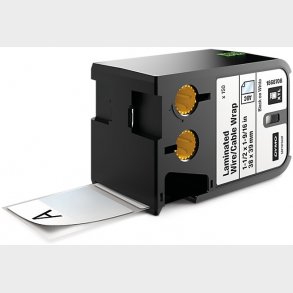 Xtl Label 38X39Mm Svart / Vit