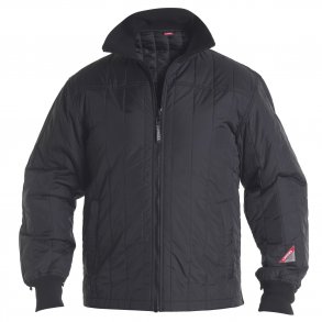 Quiltad jacka Svart Stl Xl