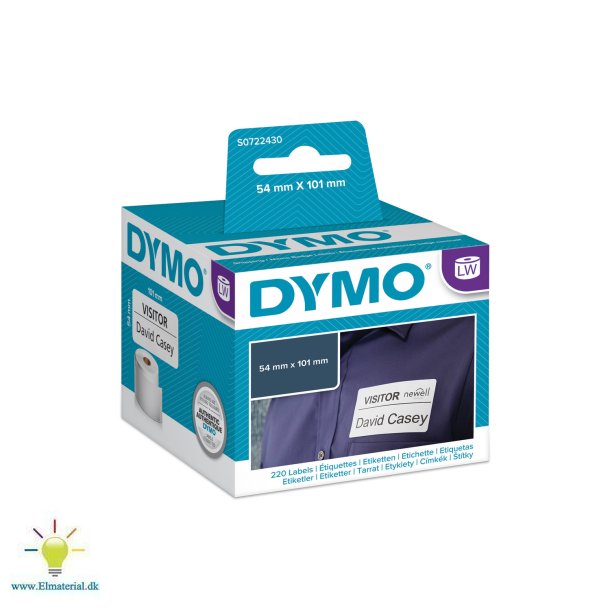Dymo Lw Label Papir 54X101Mm
